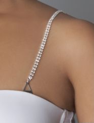 Diamante bra straps
