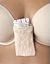 Lace bra hidden pocket