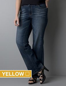 Distinctly Boot jean with Right Fit Technology