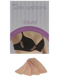 Plus size bra wire cushions