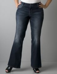 Lightly Flared jean with Right Fit Technology