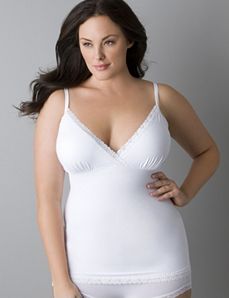 Plus size Slimming Surplice Cami