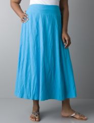 Long gauze skirt
