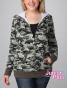 Studded Camo Hoodie