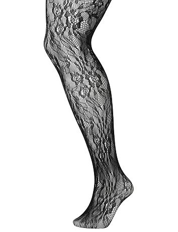 Lace tights by Lane Bryant
