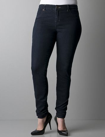 Plus size Dark wash jeggings by DKNY JEANS