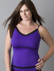 Polka dot seamless cami by Cacique