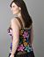 Plus size Floral print swim tank by Miraclesuit