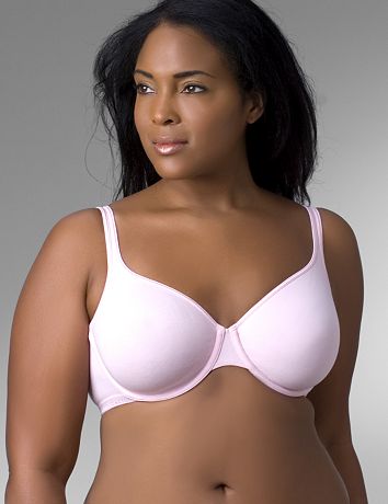 Plus size cotton demi bra