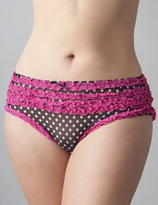 Polka dot rumba panty by Cacique