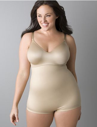 Super Shaper boyleg body briefer in plus sizes