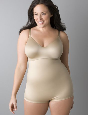 Super Shaper boyleg body briefer in plus sizes
