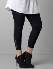 zipper leggings