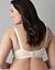 Cotton boost plunge push up bra in plus size