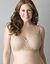 Full figure lace no-wire bra