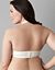 Full figured strapless convertible bra