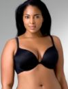Smooth plunge bra