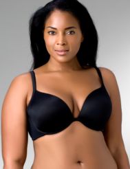 Smooth plunge bra