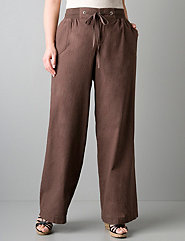 Relaxed linen pant
