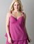 Plus size wim tank with Cacique balconette bra