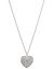Crystal studded heart necklace by Lane Bryant