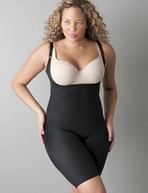 Plus size SPANX Slimplicity Open-Bust Body Suit