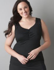 Ruched active tank top by Marika Miracles�
