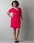Faux wrap dress with belt by Lane Bryant