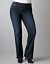 Bootcut jean with T3 Tighter Tummy Technology by Lane Bryant