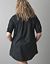 Plus size Rolled sleeve beach & swim cover up