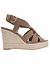 Wide Width Sling back wedge sandal non-slip