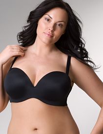 BRA6 convertible to strapless plunge bra