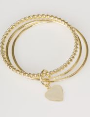 Bangle trio bracelet