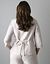 Plus sized 3/4 sleeve linen jacket