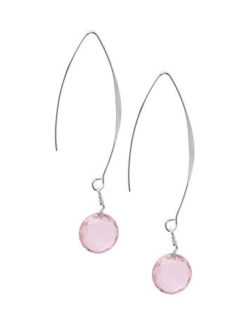 Faceted bead earrings