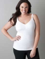 Plus size nursing bra tank top by Bravado