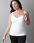 Plus size nursing bra tank top by Bravado
