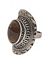 Chocolate glitter stone ring