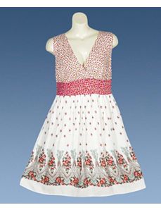 Dance Night Multi Color Print Dress by Blue Plate