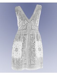 White Bandana Dress by Blue Plate