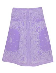 Lilac Smock Waist Skirt by Blue Plate