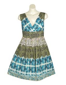 Beautiful Print Dress by Blue Plate