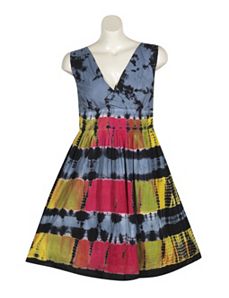 Black Tie Dye Dress by Blue Plate