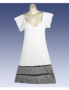 White Mix It Up Dress by Blue Plate