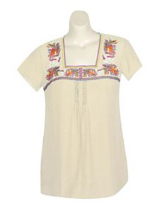 Embroidered Top by Blue Plate