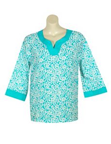 Floral Fun Top by Blue Plate