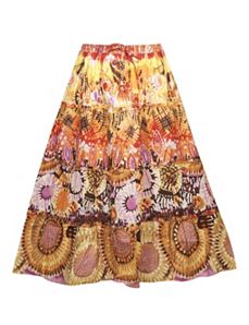 Orange Outrage Skirt by Millenium