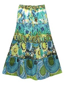 Turquoise Outrage Skirt by Millenium