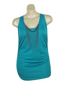 Blue Tunic Tank by Miss Majesty