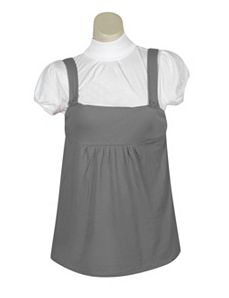 Grey Trendy Top by One Step Up Plus